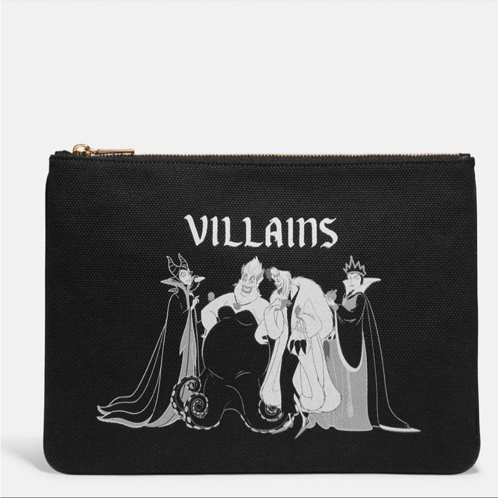 Coach Disney Villians Large Wristlet